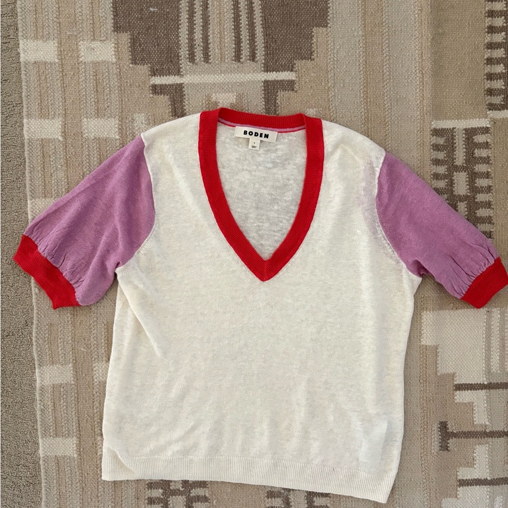 Boden Colorblock Sweater